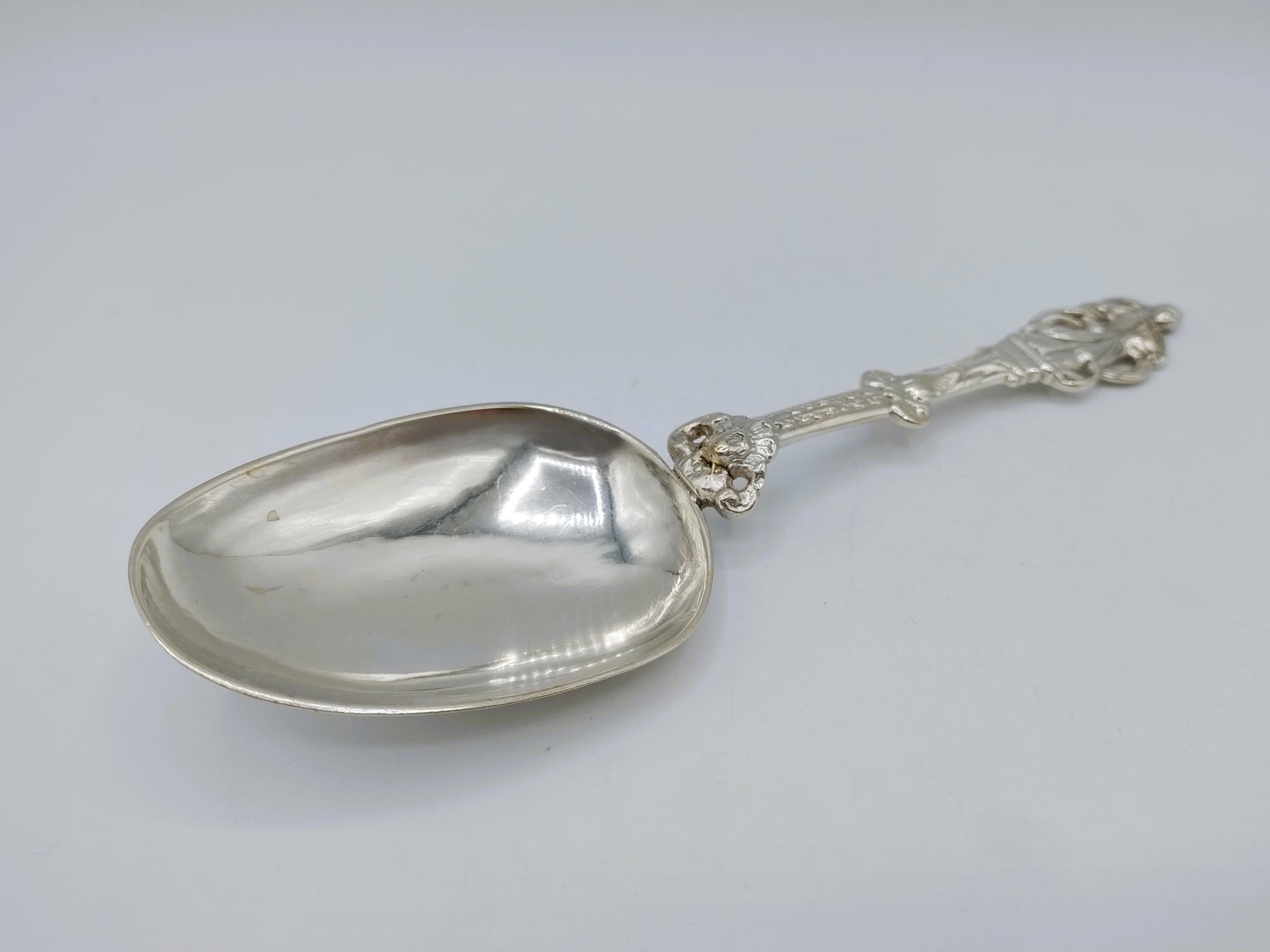 Zilveren geboortelepel, A.D. Jorritsma, Bolsward, 1791