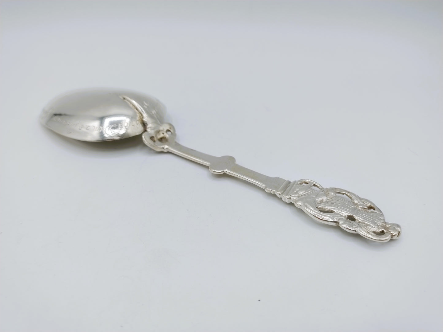 Zilveren geboortelepel, A.D. Jorritsma, Bolsward, 1791