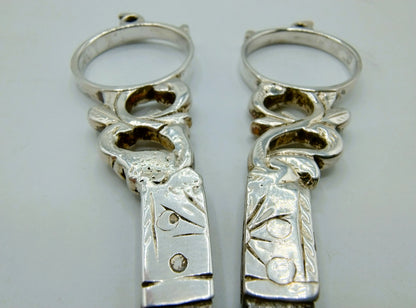 Zilveren schaar, L. Verbeek, Rotterdam, ca. 1820