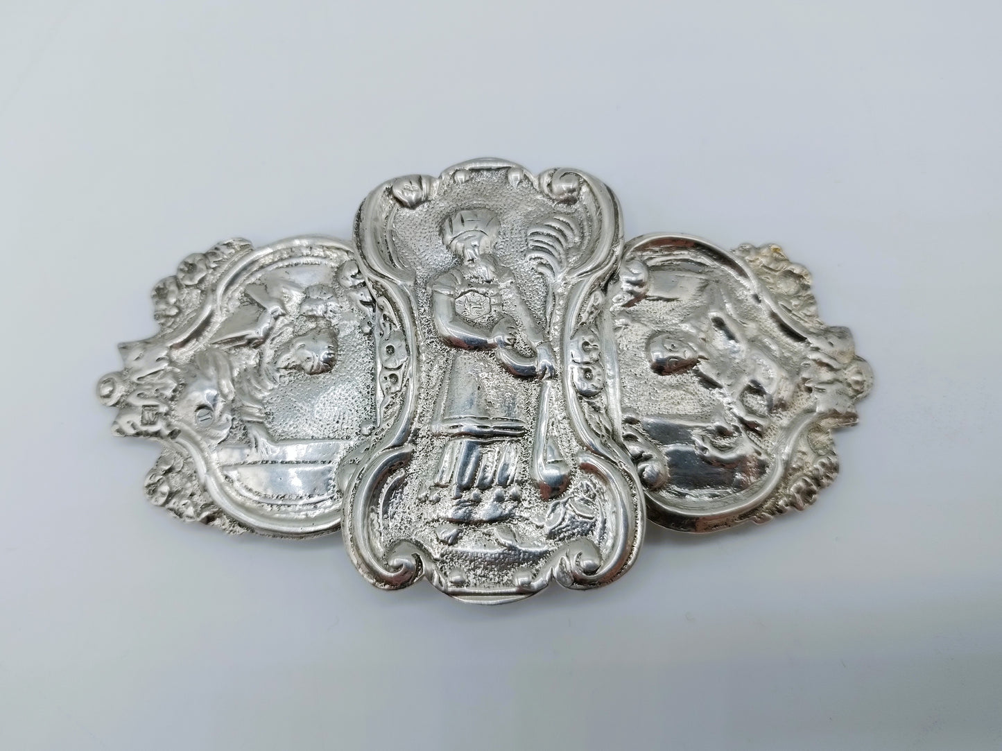 Silver apron clasp, C. Wendels, Middelburg, 1843