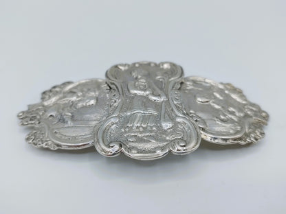 Silver apron clasp, C. Wendels, Middelburg, 1843