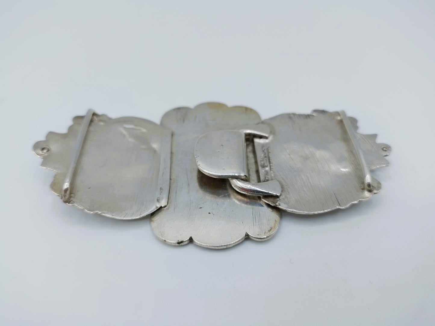 Silver apron clasp, C. Wendels, Middelburg, 1843