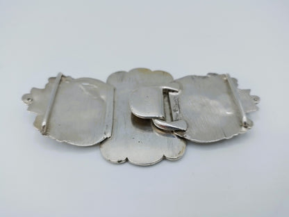 Silver apron clasp, C. Wendels, Middelburg, 1843