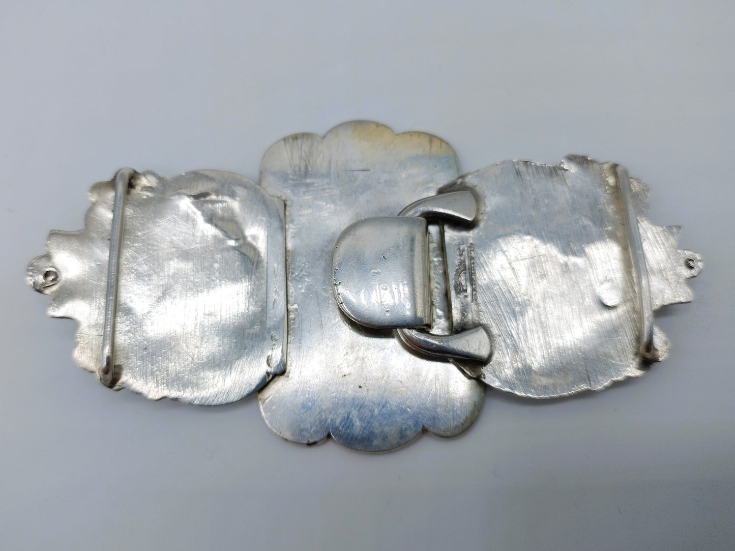 Silver apron clasp, C. Wendels, Middelburg, 1843
