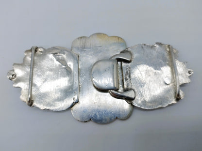 Silver apron clasp, C. Wendels, Middelburg, 1843
