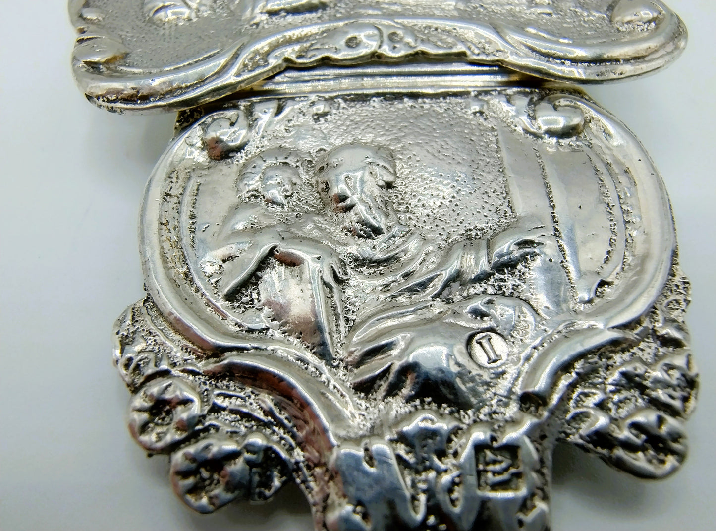 Silver apron clasp, C. Wendels, Middelburg, 1843