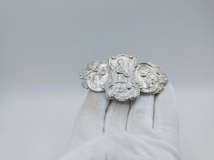 Silver apron clasp, C. Wendels, Middelburg, 1843