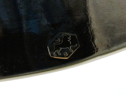 Silver birth spoon, A.M. Sustring, Sneek, 1839