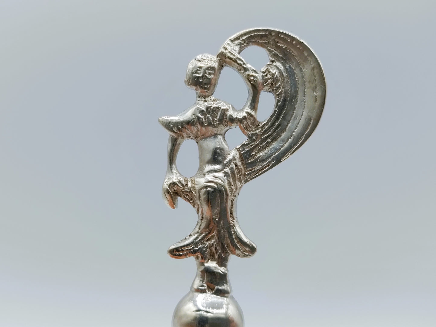 Zilveren geboortelepel, J. van der Wal, Lemmer, ca. 1780