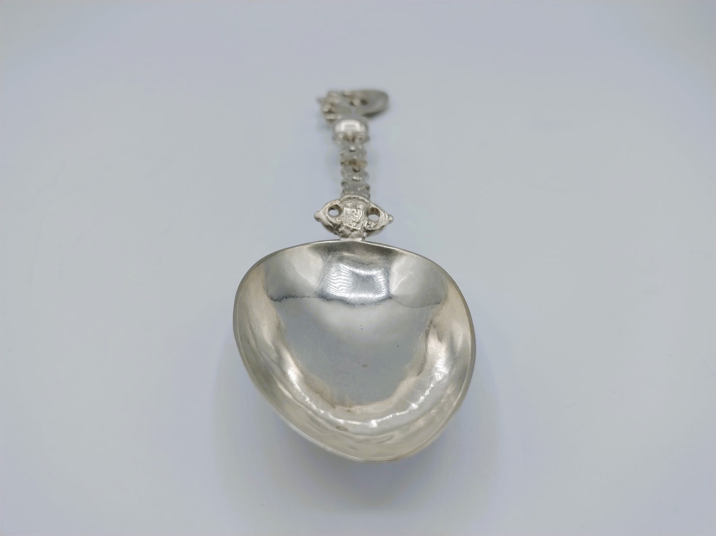 Zilveren geboortelepel, J. van der Wal, Lemmer, ca. 1780