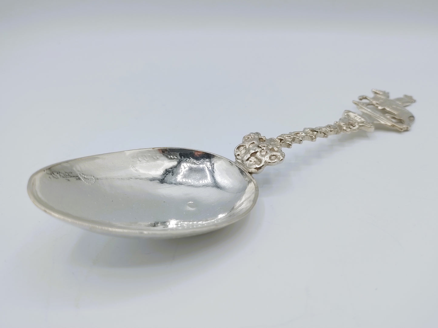 Zilveren geboortelepel, J. Rienstra, Sneek, 1799