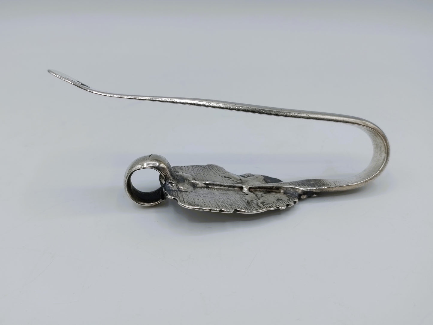 Silver purse hook, 18th century