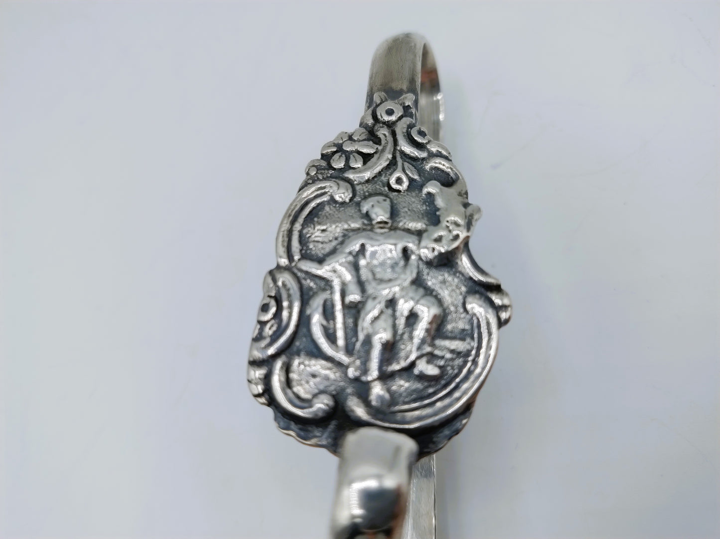 Silver purse hook, 18th century