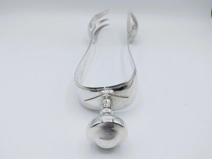 Zilveren saladetang, wed. A. Kuylenburg Pzn, Schoonhoven, 1887