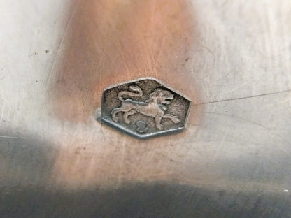 Silver salad tongs, Wed. Schouten & Zn, Amsterdam, 1869