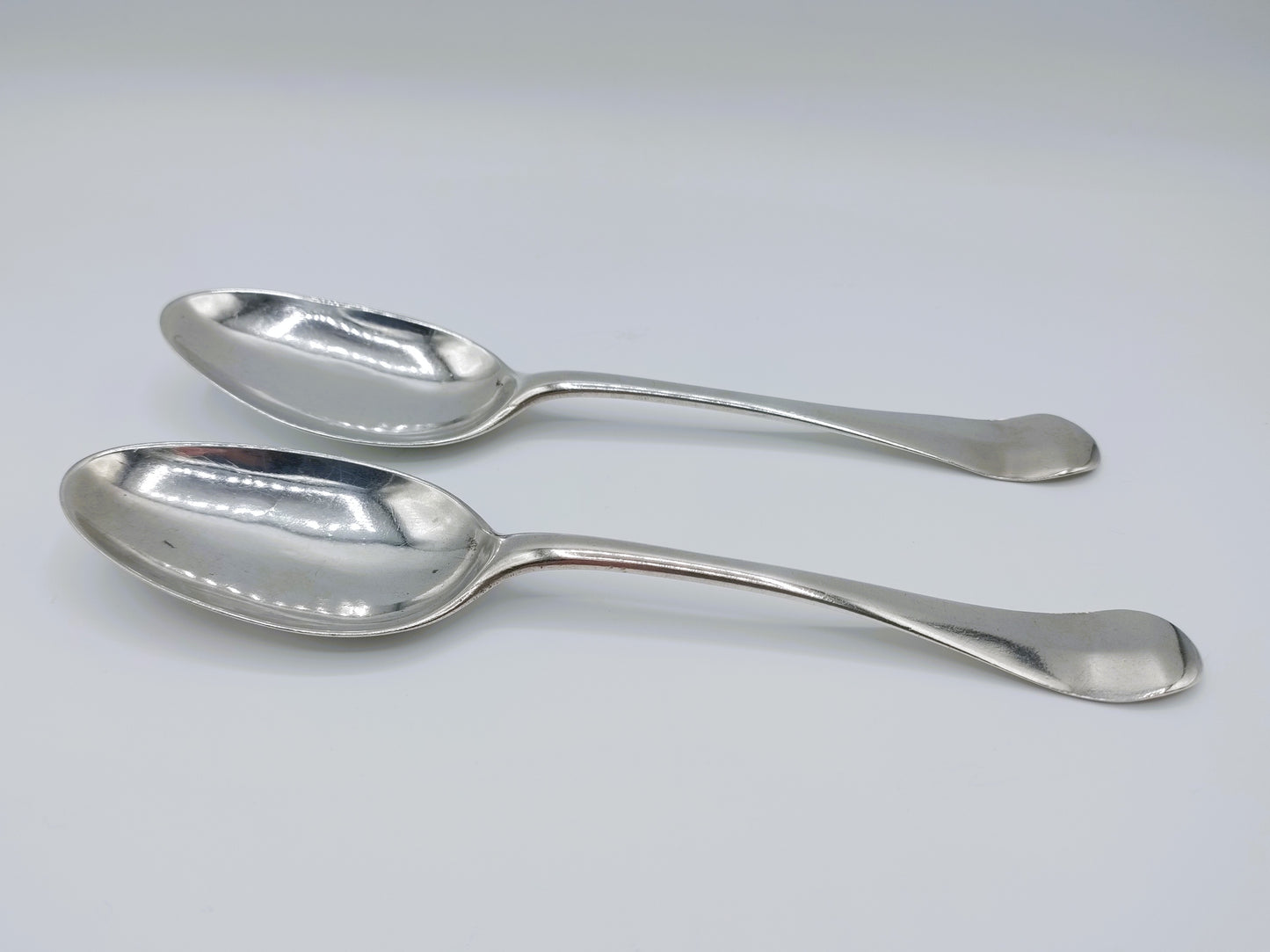 Silver children's spoons, P. Mourits, Amsterdam, c. 1745