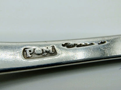 Silver children's spoons, P. Mourits, Amsterdam, c. 1745