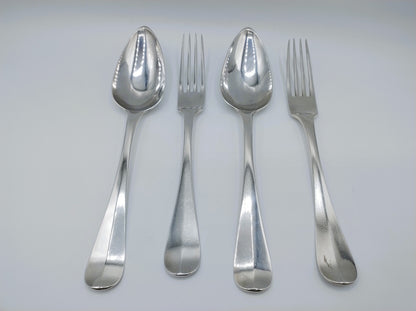 2 Silver cutlery sets, R. Helweg & Son, Amsterdam, 1832