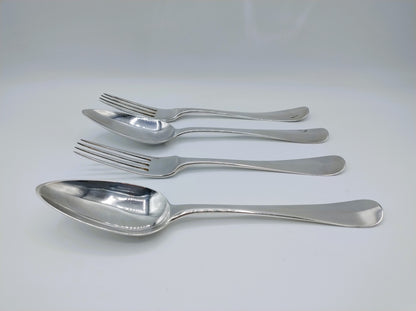 2 Silver cutlery sets, R. Helweg & Son, Amsterdam, 1832