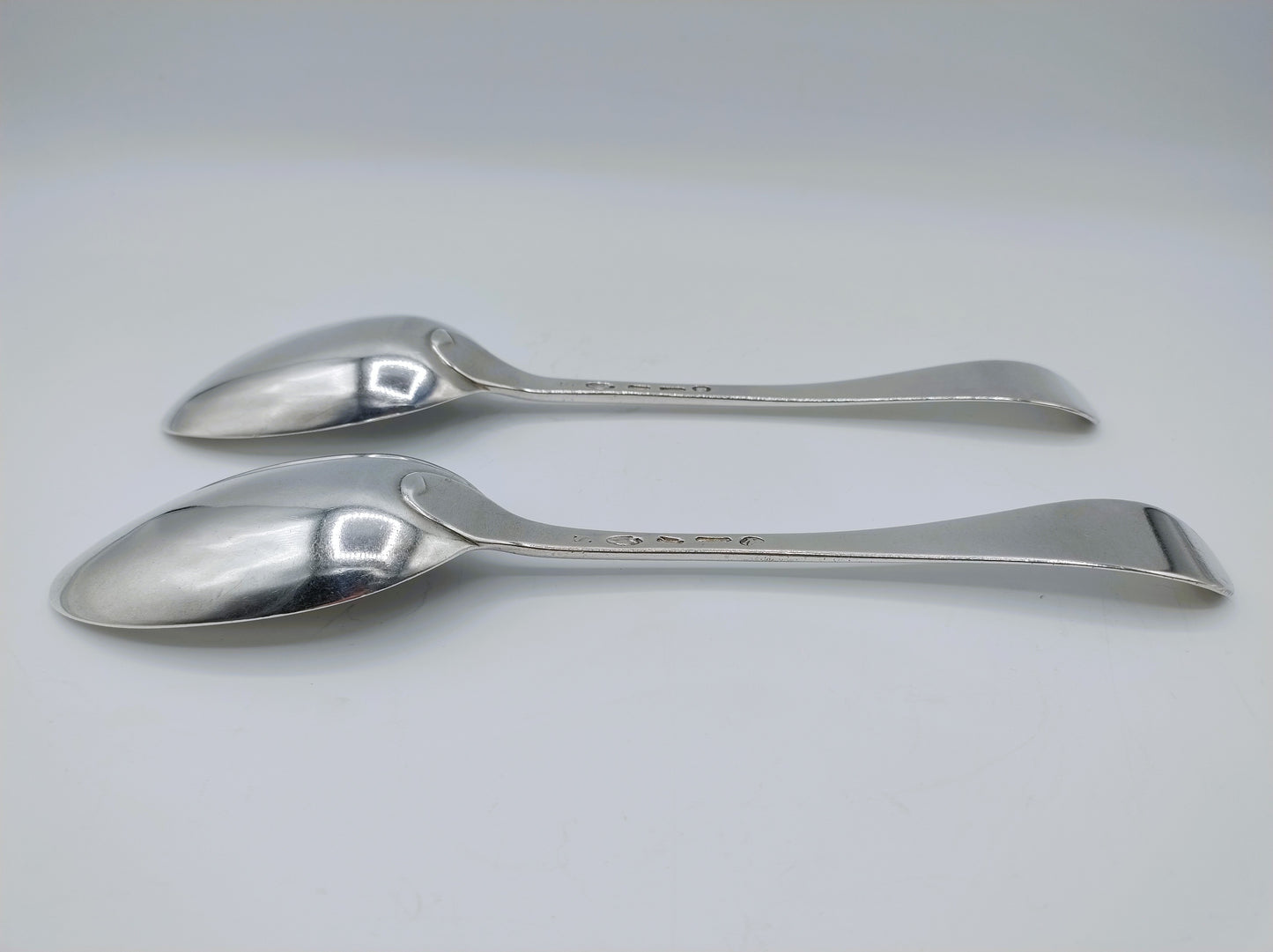 2 Silberlöffel, M. Woortman, Amsterdam, 1795