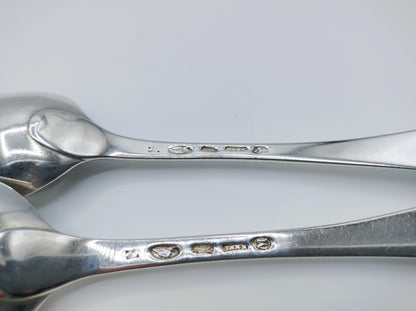 2 Silberlöffel, M. Woortman, Amsterdam, 1795