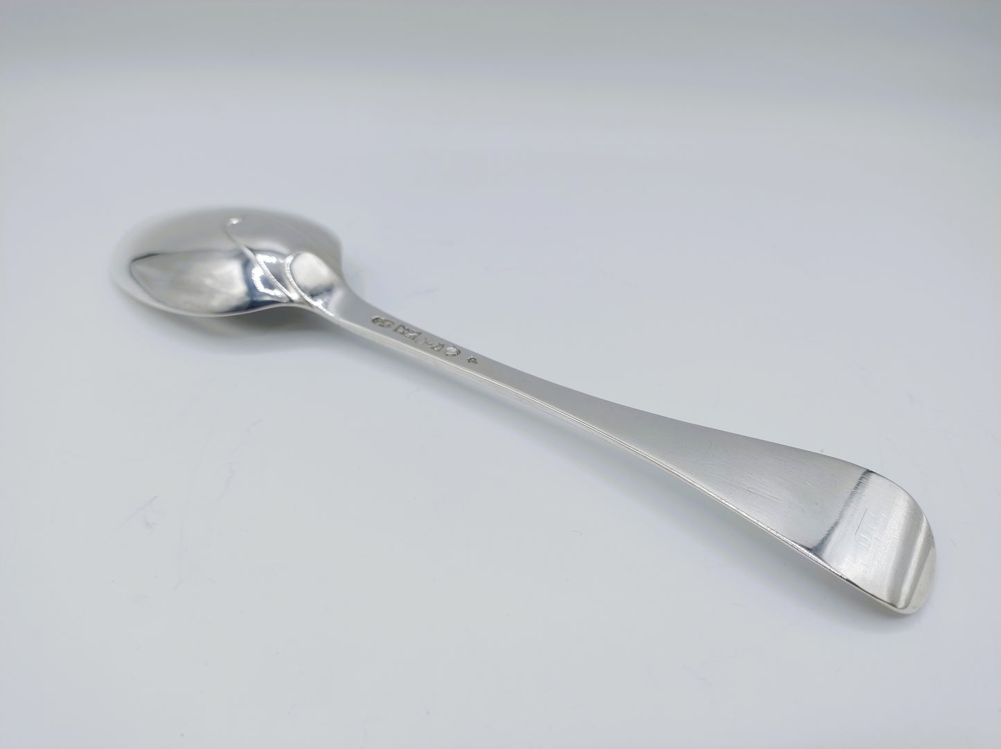Silver spoon, P. Clausen, Amsterdam, 1763