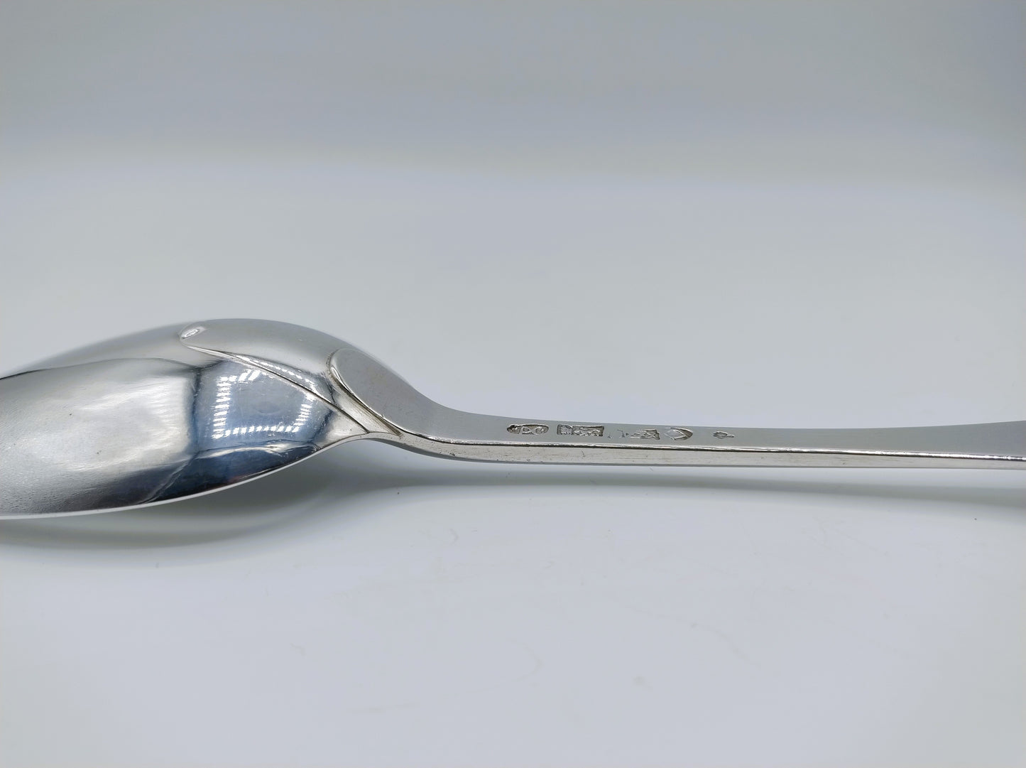 Silver spoon, P. Clausen, Amsterdam, 1763