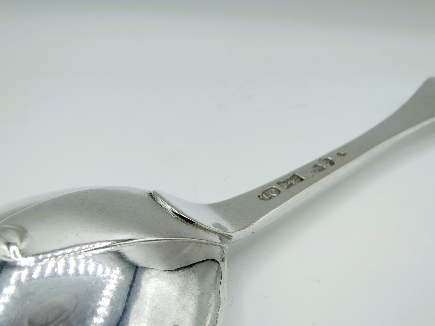 Silver spoon, P. Clausen, Amsterdam, 1763