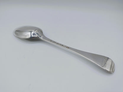 Silver spoon, J.D. Sluyter, Amsterdam, 1738