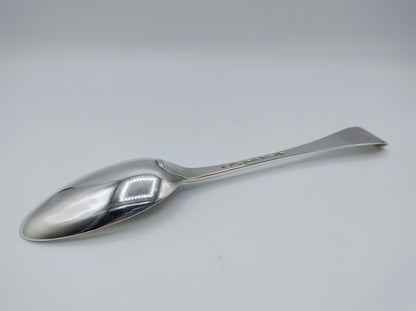 Silver spoon, J.D. Sluyter, Amsterdam, 1738