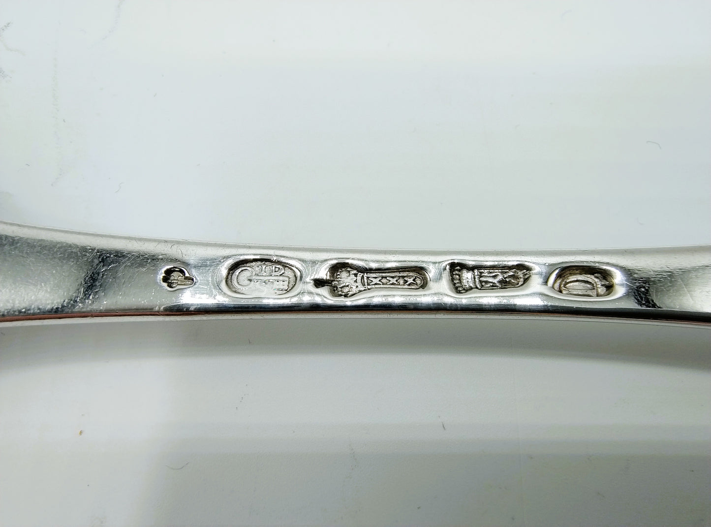 Silver spoon, J.D. Sluyter, Amsterdam, 1738