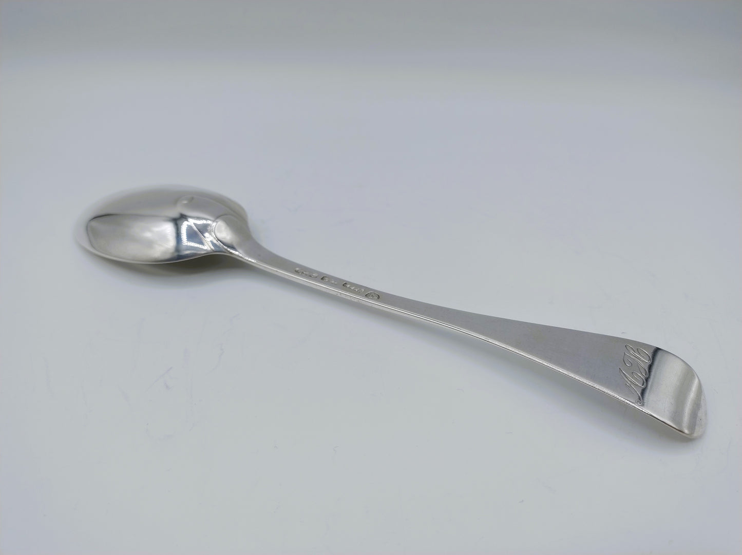 Silver spoon, R. Helweg, Amsterdam, 1780