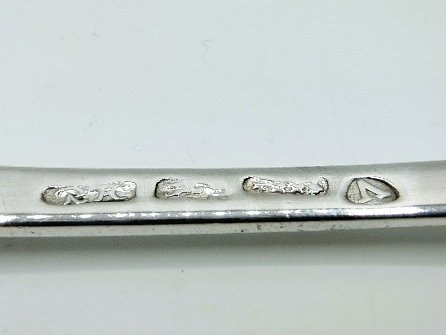 Silver spoon, R. Helweg, Amsterdam, 1780