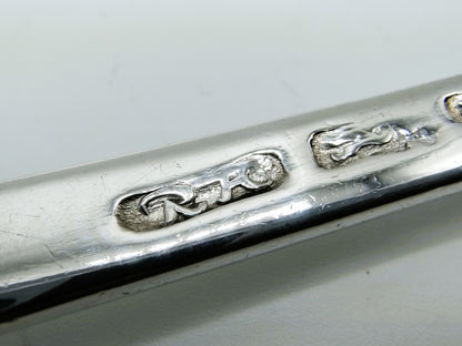 Silver spoon, R. Helweg, Amsterdam, 1780