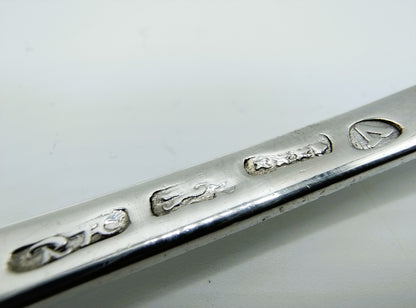 Silver spoon, R. Helweg, Amsterdam, 1780