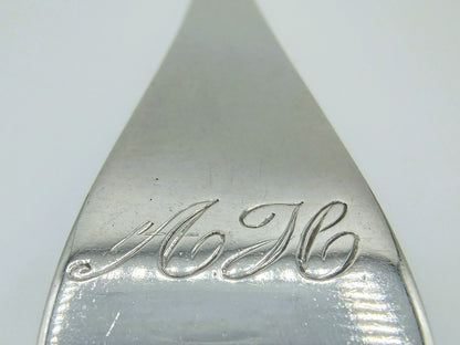 Silver spoon, R. Helweg, Amsterdam, 1780