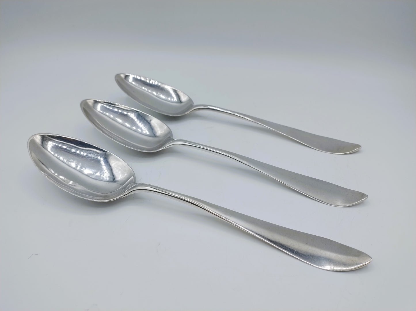 3 Silver spoons, L. Koster, Rotterdam, 1811