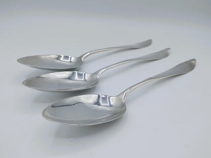 3 Silver spoons, L. Koster, Rotterdam, 1811