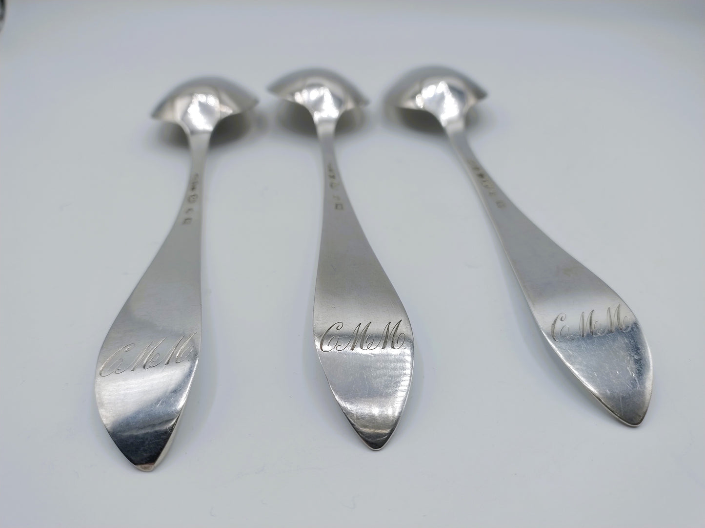3 Silver spoons, L. Koster, Rotterdam, 1811