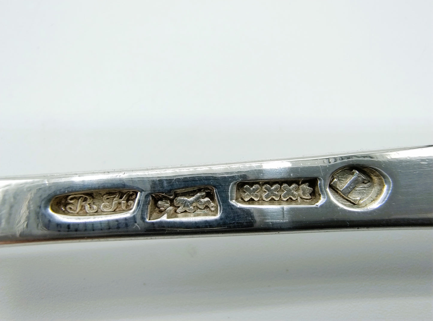 2 Silver spoons, R. Helweg, Amsterdam, 1778
