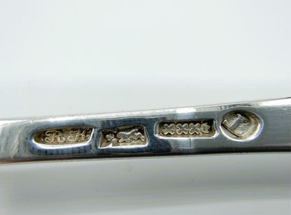 2 Silver spoons, R. Helweg, Amsterdam, 1778