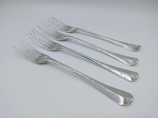 4 Zilveren vorken, R. Helweg, Amsterdam, 1790 / 1792