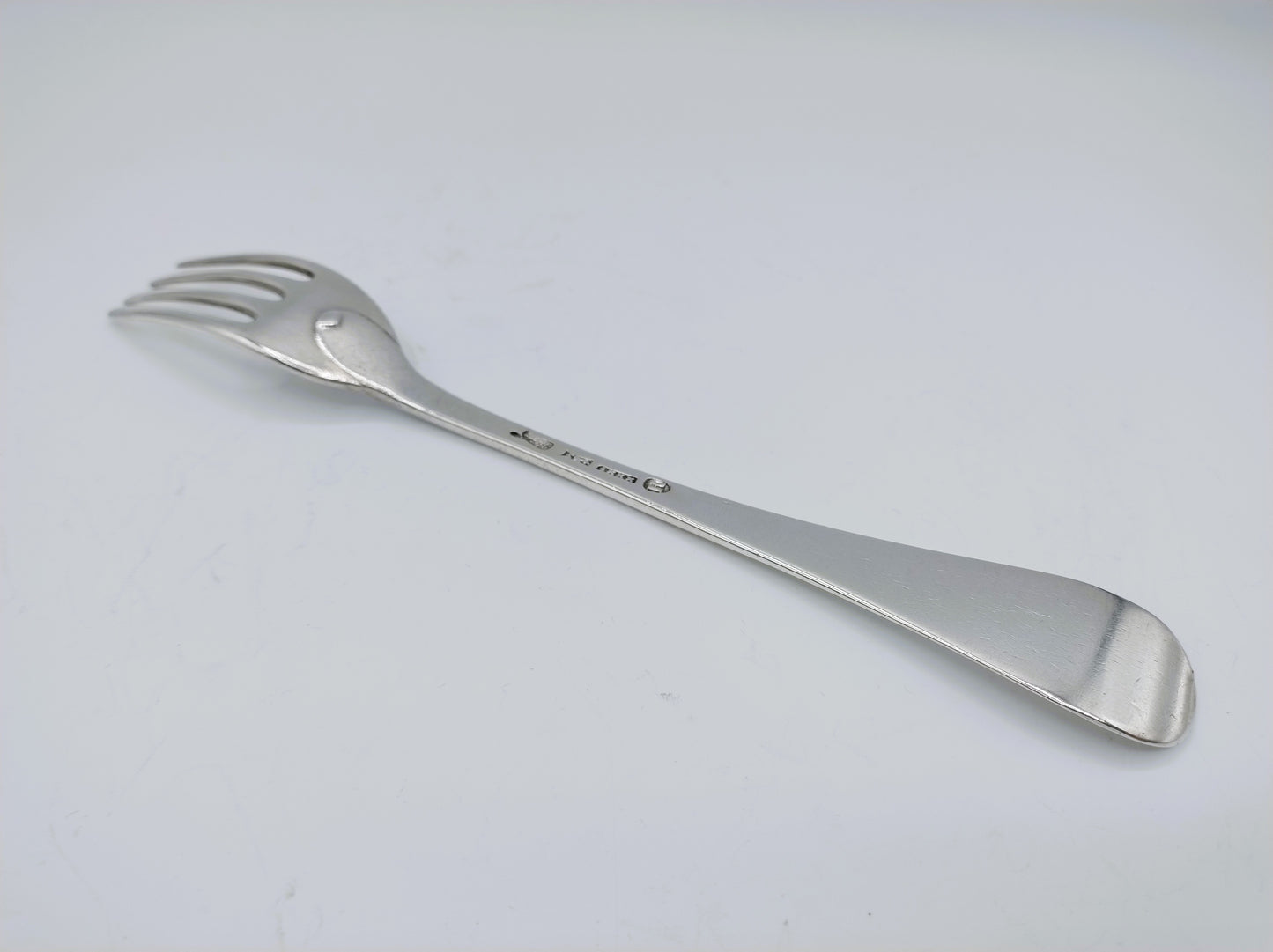 Silver fork, R. Helweg, Amsterdam, 1800