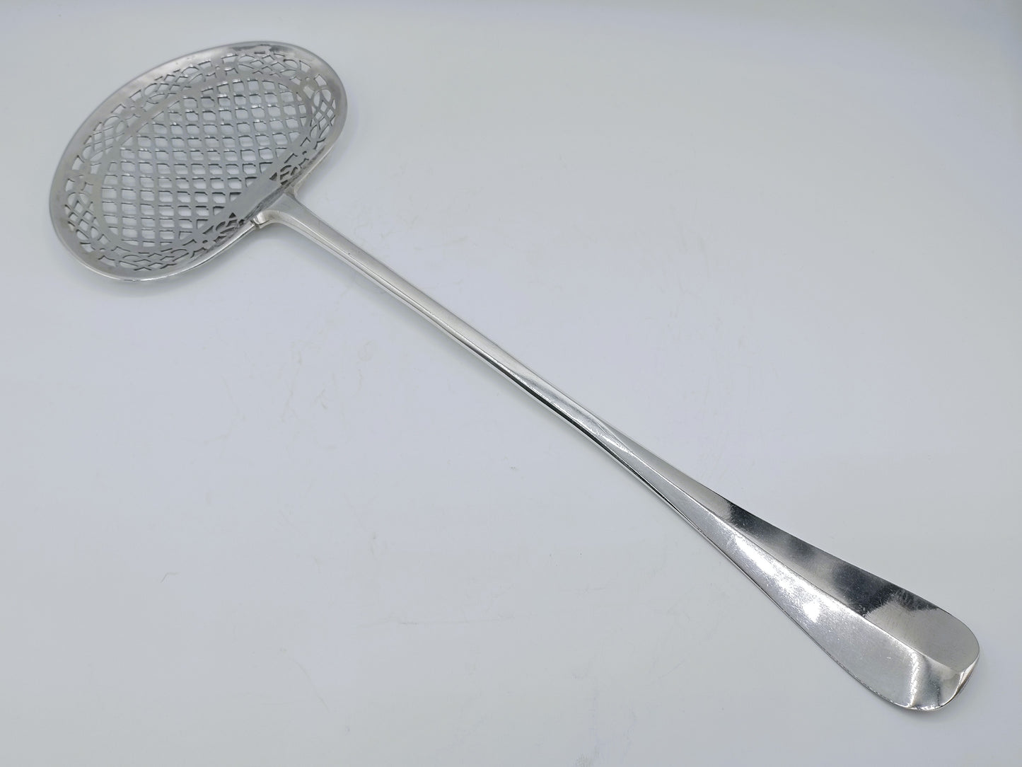 Silver fish slice, J. Coolhaas, Utrecht, 1762