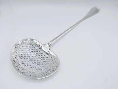 Silver fish slice, J. Coolhaas, Utrecht, 1762