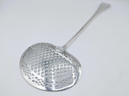Silver fish slice, J. Coolhaas, Utrecht, 1762