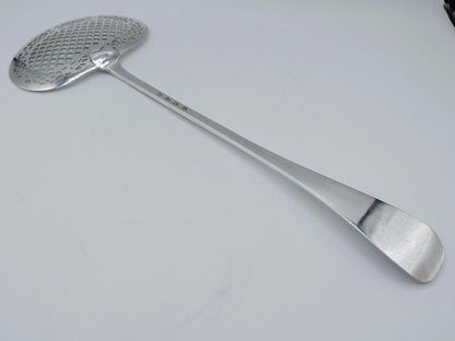 Silver fish slice, J. Coolhaas, Utrecht, 1762