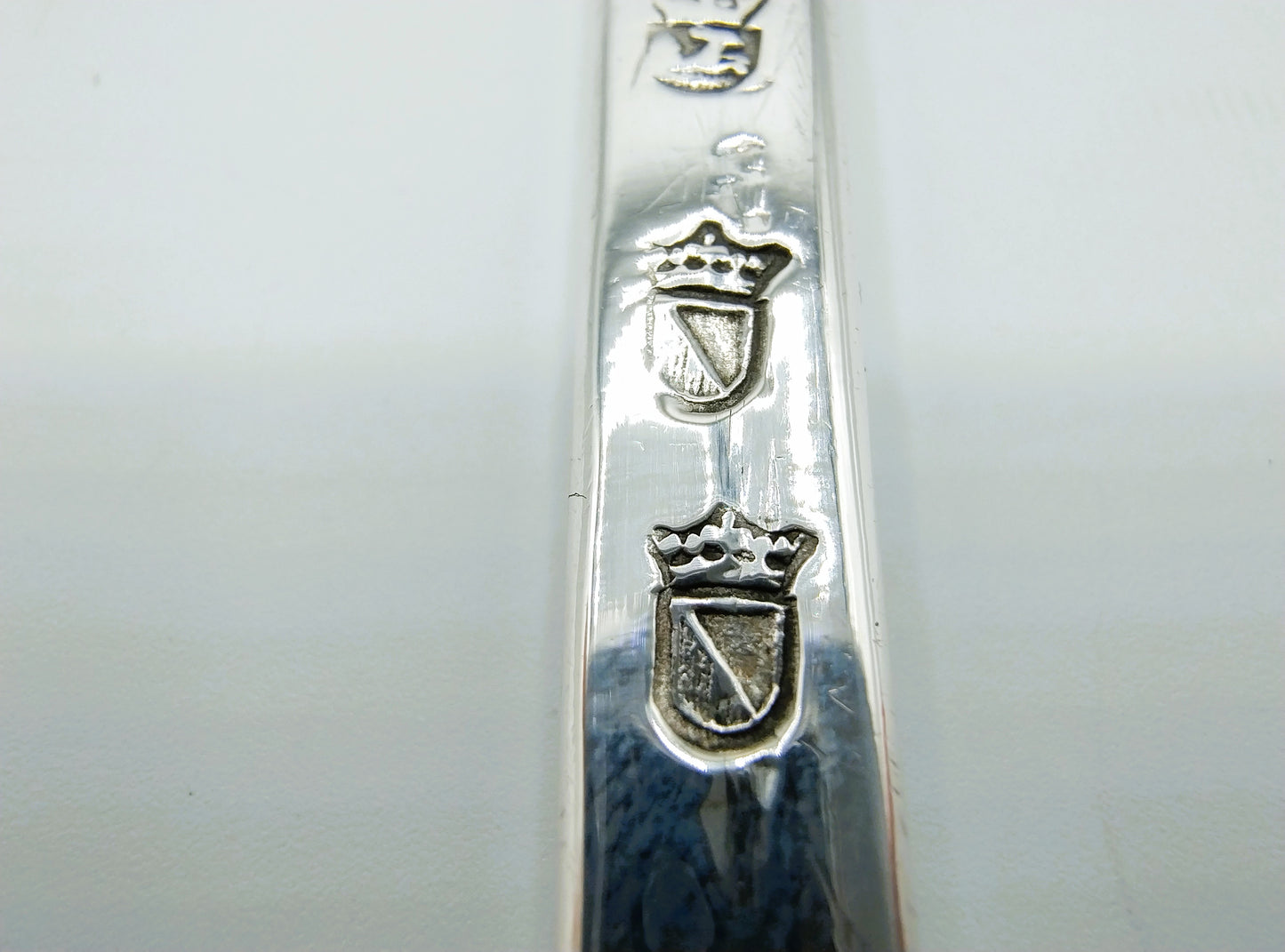 Silver fish slice, J. Coolhaas, Utrecht, 1762