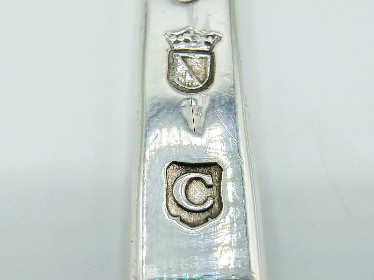 Silver fish slice, J. Coolhaas, Utrecht, 1762