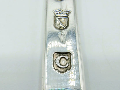 Silver fish slice, J. Coolhaas, Utrecht, 1762